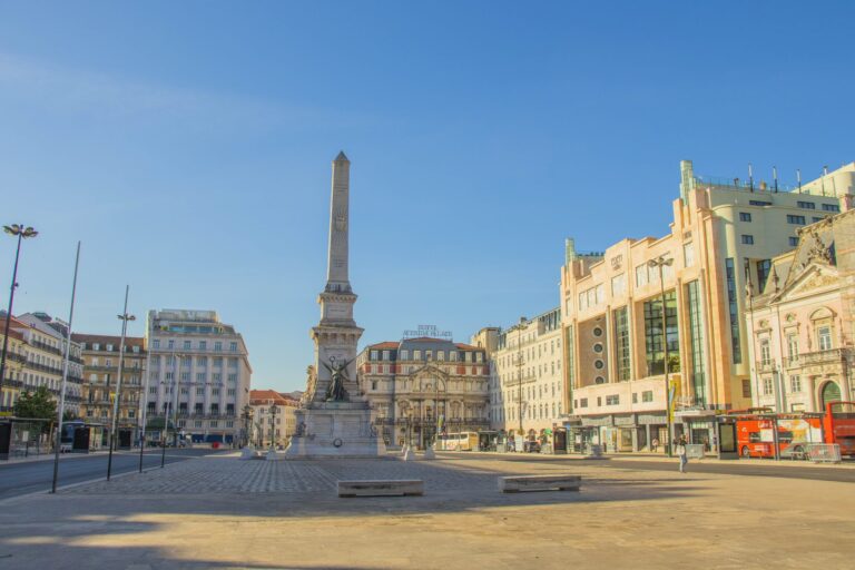 Rossio square in Baixa, Lisbon